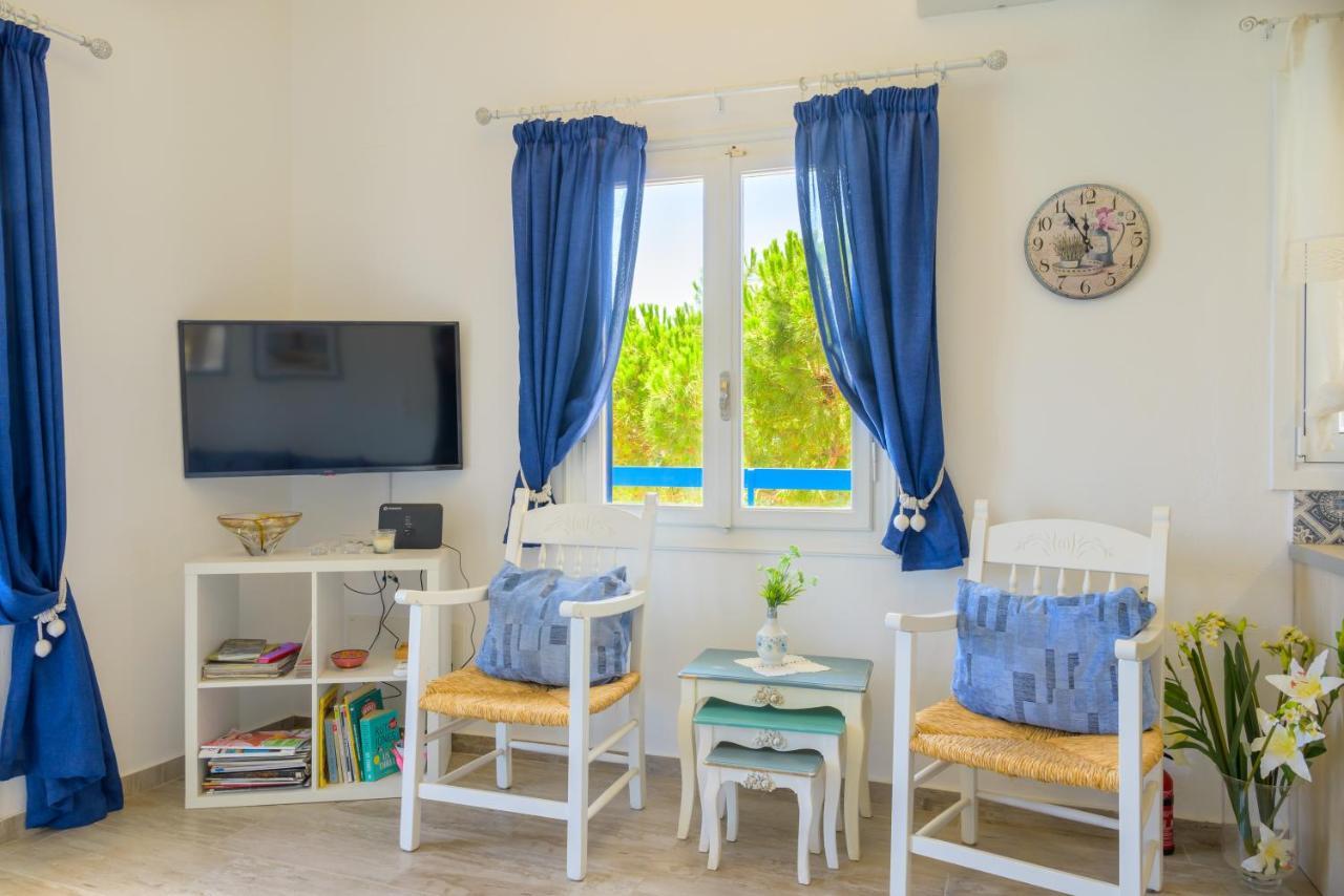 Апартаменты Marilena Seaside House Элунда Экстерьер фото