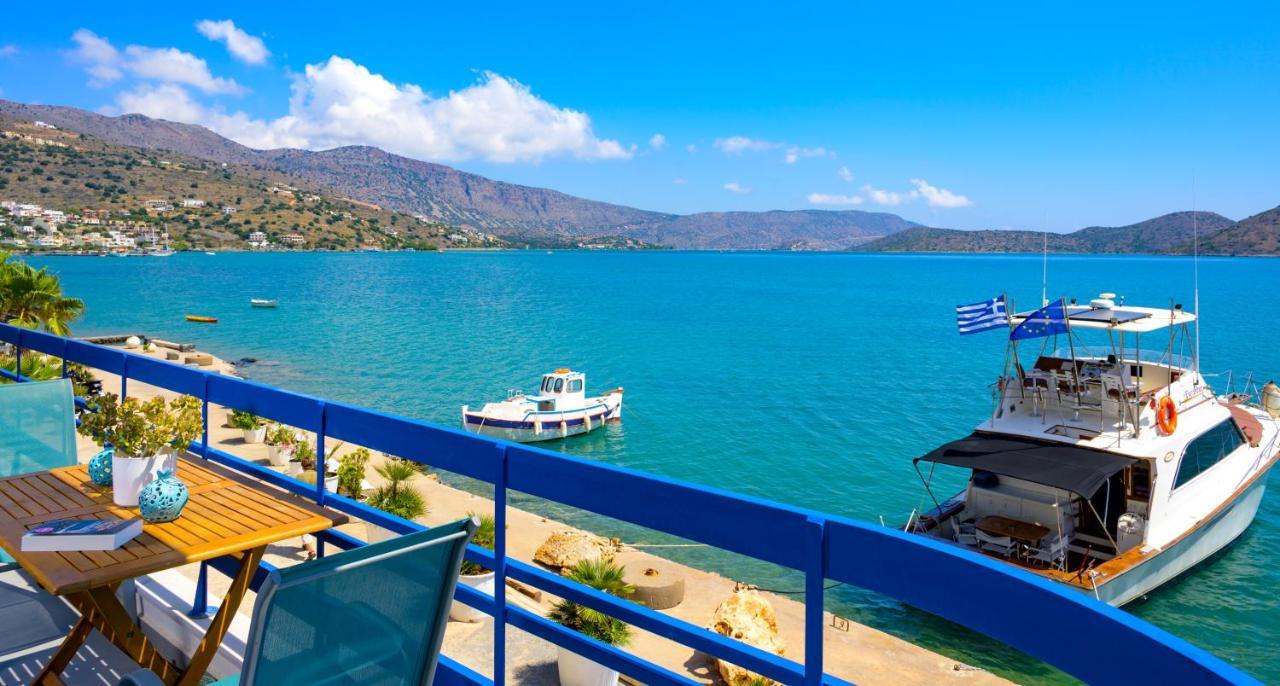 Апартаменты Marilena Seaside House Элунда Экстерьер фото